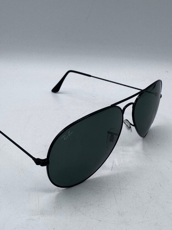 Ray-Ban Aviator Large RB3026 L2821 62mm Black Frame/Green G-15 Sunglasses main image 10